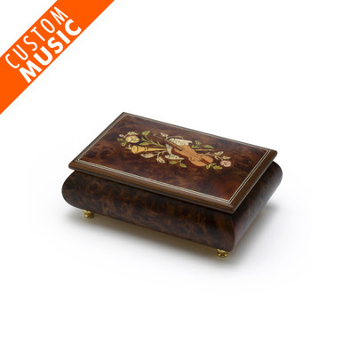 Custom Sound Module Digital Matte Music Theme Inlay Musical Jewelry Box