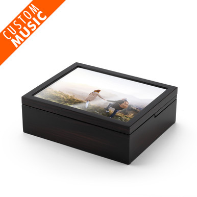 10 x 8 Custom Sound Module Grand & Spacious Photo Frame Music Jewelry Box