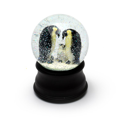 Family of Penguins Musical Waterglobe - Choose Your Song