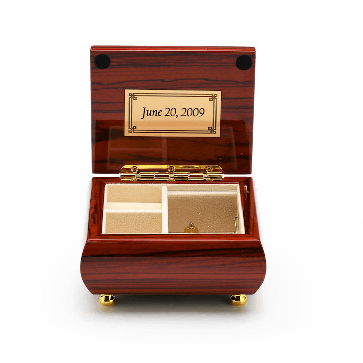 Small Music Box, Wooden Jewelry Box