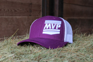 Hat (Purple w/White Mesh) Hat (Purple w/White Mesh)