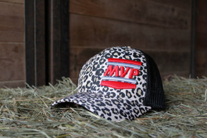 MVP Hat (Brown Cheetah w/Black Mesh) MVP Hat (Brown Cheetah w/Black Mesh)
