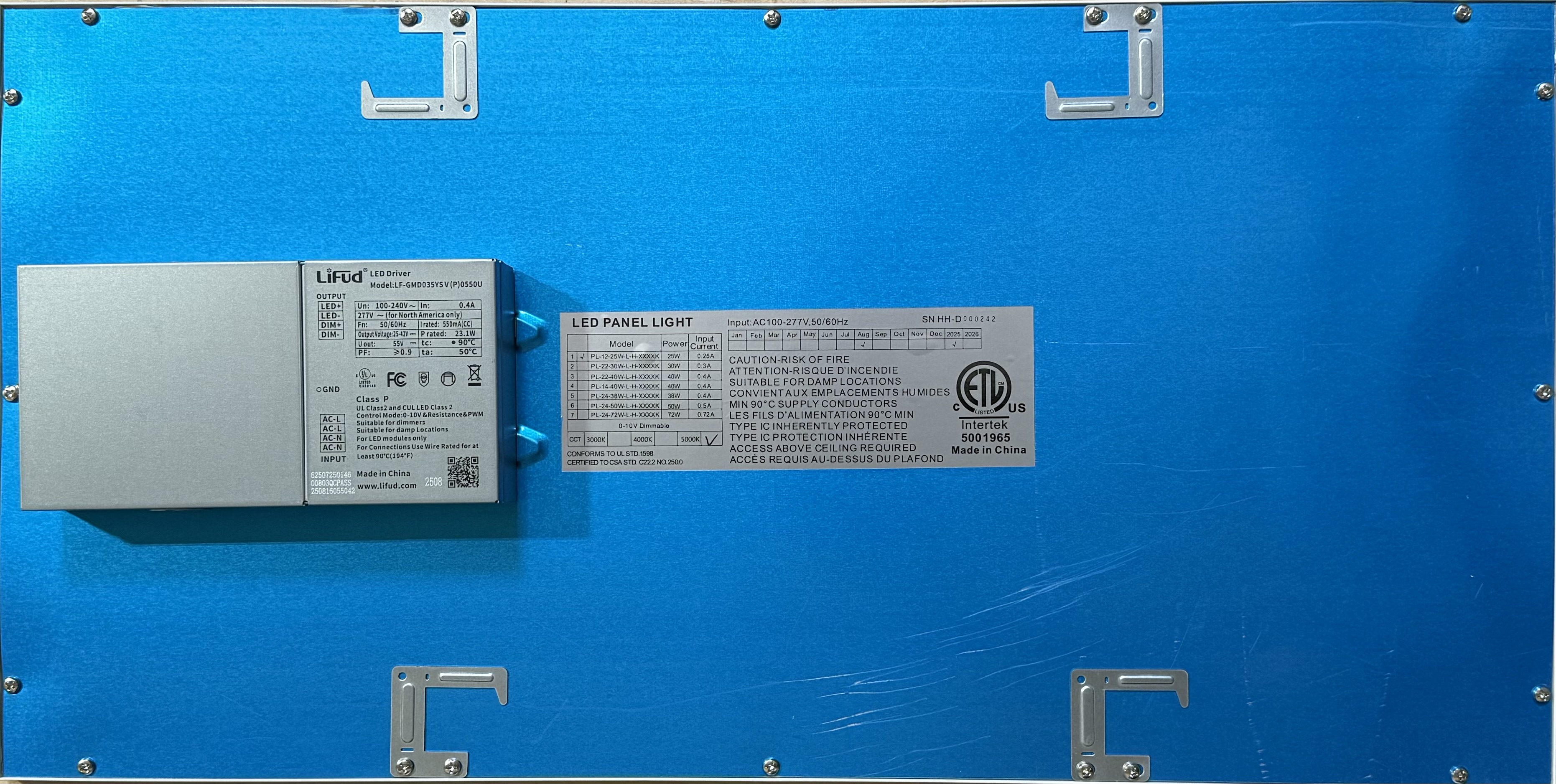 2x2 LED panel