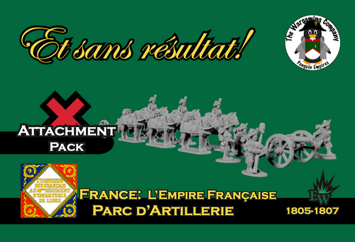 French Early War Attachment Pack: Parc d'Artillerie