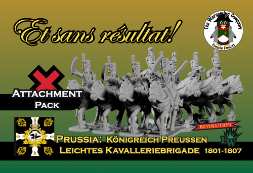 Prussian Revolution-Early War Attachment Pack: Leichtes Kavalleriebrigade