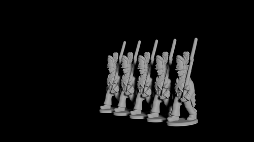 Prussian Grenadiere in Bearskin