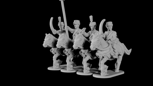 French Mamelukes de la Vieille Garde Impériale Command