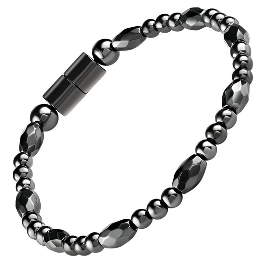 Hematite Magnetic Therapy Necklace Trey Petite Marquise