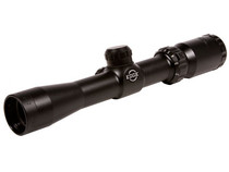 BSA 2-7x28 Edge Pistol Scope, Duplex Reticle, 1/4 MOA, 1" Tube