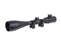 CenterPoint 6-20x50 AO Rifle Scope, Illuminated TAG-Style Reticle, 1" Tube, Picatinny Rings