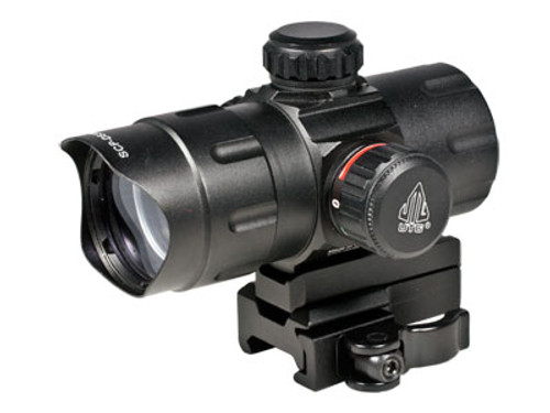 1x32.5mm ITA Combat Red/Green Dot Sight, 1/2 MOA, 38mm Tube, Riser, Quick-Detach Weaver/Picatinny Mount 1x32.5mm ITA Combat Red/Green Dot Sight, 1/2 MOA, 38mm Tube, Riser, Quick-Detach Weaver/Picatinny Mount