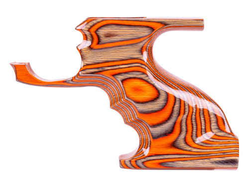 Reximex Grip for RPA Air Pistol, Orange Laminate