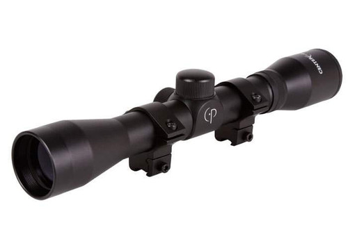 CenterPoint AR22 Series 4x32 Duplex Reticle Rifle Scope, 3/8" Rings CenterPoint AR22 Series 4x32 Duplex Reticle Rifle Scope, 3/8" Rings
