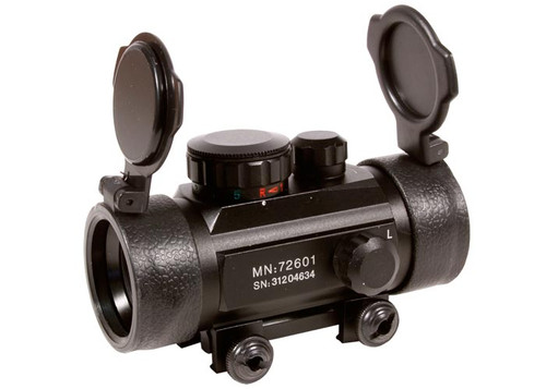 CenterPoint 30mm Metal Enclosed Red/Green Reflex Sight, Built-in Weaver-Style Mounting System
