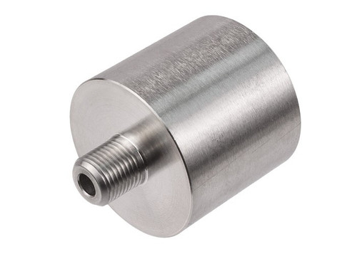 Air Venturi Female DIN Adapter, 1/8" Male BSPP Threads, Stainless Steel