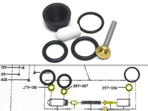 Benjamin & Sheridan Repair Kit, Fits Some Post-1995 Multi-Pumps w/Cartridge Valve