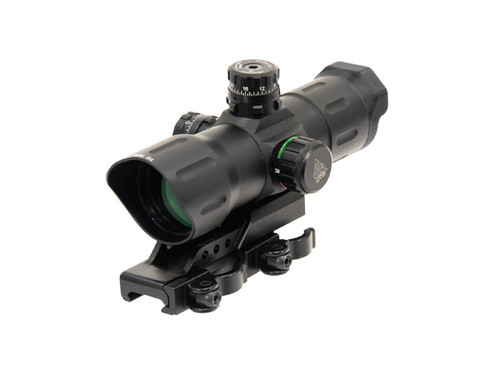 UTG 1x39 6" ITA Red/Green CQB Target Dot Sight, 1/2 MOA, Offset Quick-Detach Mount UTG 1x39 6" ITA Red/Green CQB Target Dot Sight, 1/2 MOA, Offset Quick-Detach Mount