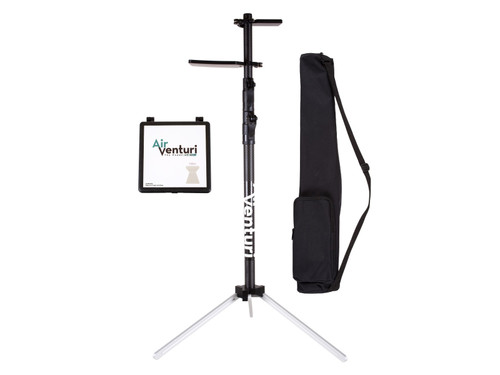Air Venturi Shooting Stand, Carbon Fiber/Logo Air Venturi Shooting Stand, Carbon Fiber/Logo