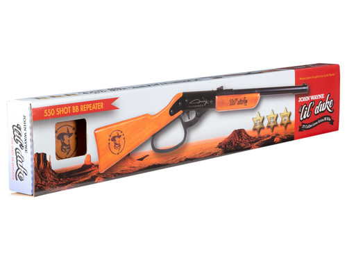 John Wayne Lil Duke BB Gun Rifle + Scope kit