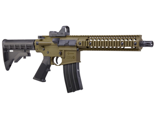 Crosman R1 Full Auto BB Air Rifle with Red Dot Sight