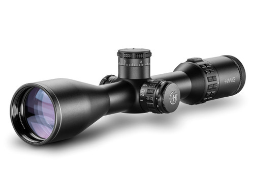 Hawke Sidewinder 30 FFP 4-16x50, Illuminated Half Mil Reticle, 30mm Tube