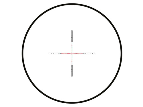 Hawke Vantage 30 WA FFP Riflescope 6-24x50 IR SF, 1/2 Mil Dot FFP Reticle, 1/10 MRAD, 30mm Tube