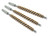 Brownells Bronze Bore Brushes, .22 Cal, 3ct