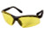 Radians Revelation Safety Glasses, Black Frame, Yellow Lenses, Adj. Temples