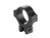 BKL Single 30mm Single Strap Ring, 3/8" or 11mm Dovetail, .60" Long, Low, Black