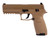 SIG Sauer P320 CO2 Pistol, Metal Slide, Coyote Tan