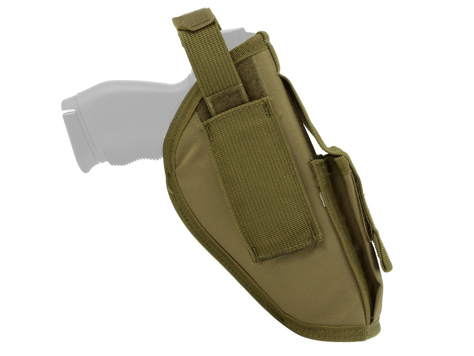 AMP Tactical Belt Pistol Holster, Tan Airgun Megastore