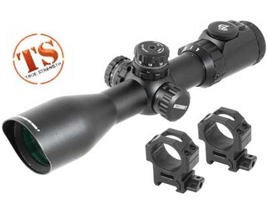 Leapers UTG 4-16x44 AO Accushot SWAT Rifle Scope, EZ-TAP