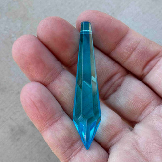 Aqua Prism Pendant Drop Chandelier Crystal 63mm Per Pc