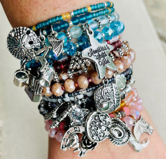 Bejeweled Memories Bracelet DIY Jewelry Kit Memory Wire Per Kit