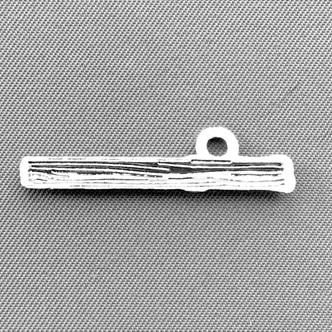 Flute Classical Music Instrument Charms 8x29mm Antique Silver Plated Alloy Q6 Per Pkg