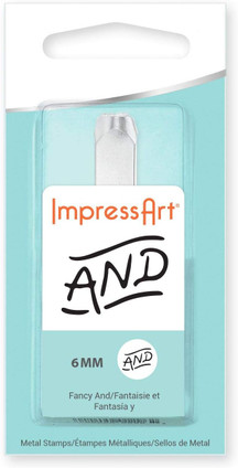 6mm Fancy And Design Metal Stamp ImpressArt Letter Punch Per Pc