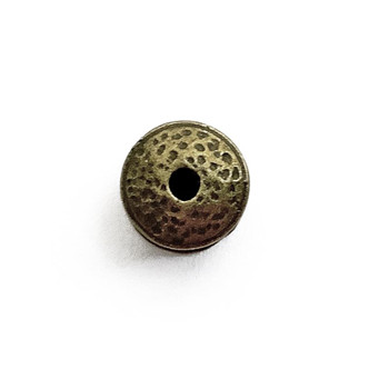 Filigree Small Bullet Bead Caps 7x9mm Antique Brass Plated Alloy Q12 Per Pkg