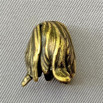 Small Tulip Cone Tassel Bead Caps 12x10mm Antique Brass Q2 Per Pkg