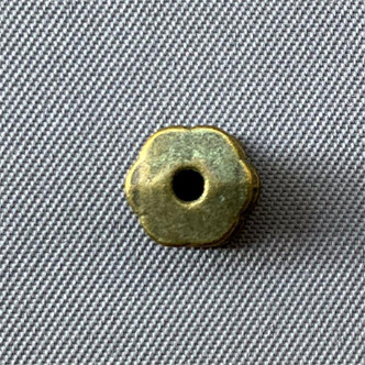 Spool Spacer Beads 5x7mm Antique Brass Plated Q50 Beads Per Pkg