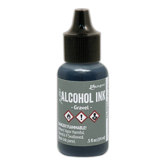 Gravel Alcohol Ink Paint Ranger .5oz Bottle Per Pkg