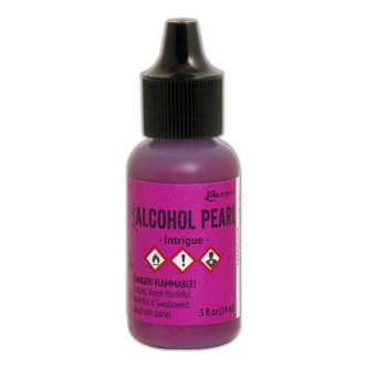 Intrigue Alcohol Pearl Ink Paint Ranger .5oz Bottle Per Pkg