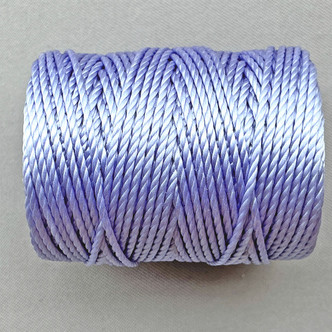 C-Lon Beading Cord Periwinkle Heavy TEX400 .9mm Nylon Thread Per Spool