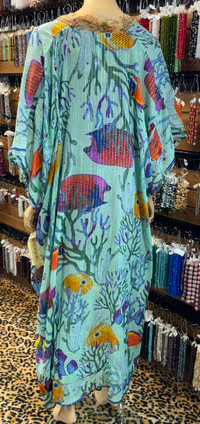 Ocean Breeze Kimono Duster Aratta O/S