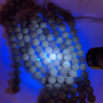 14mm Root Beer Fluorite Fluorescent Smooth Round Stone Semi Precious Beads Per Strand