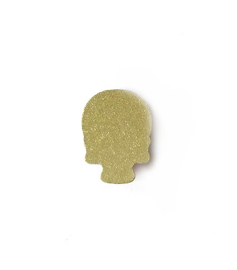 Skull Glass Cabochon Watermelon Tourmaline Faceted Crystal 10x7.5mm Q15 Per Pkg