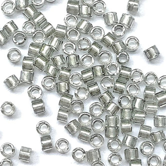 Fancy Lined Ice Size 11/0 Delica Seed Beads per Tube