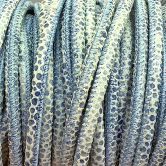 Raza Jeans 4mm Dyed Nappa Leather Jewelry Cord per Foot