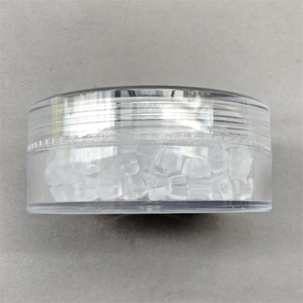 Clear Earring Back Ear Nuts 5x3mm Rubber Q1 Jar Per Pkg