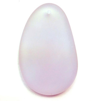 Alexandrite 51x31mm Large Freeform Sea Glass Frosted Pendant Q3 per Pkg