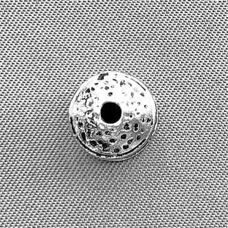 Filigree Small Bullet Bead Caps 7x9mm Antique Silver Plated Alloy Q12 Per Pkg